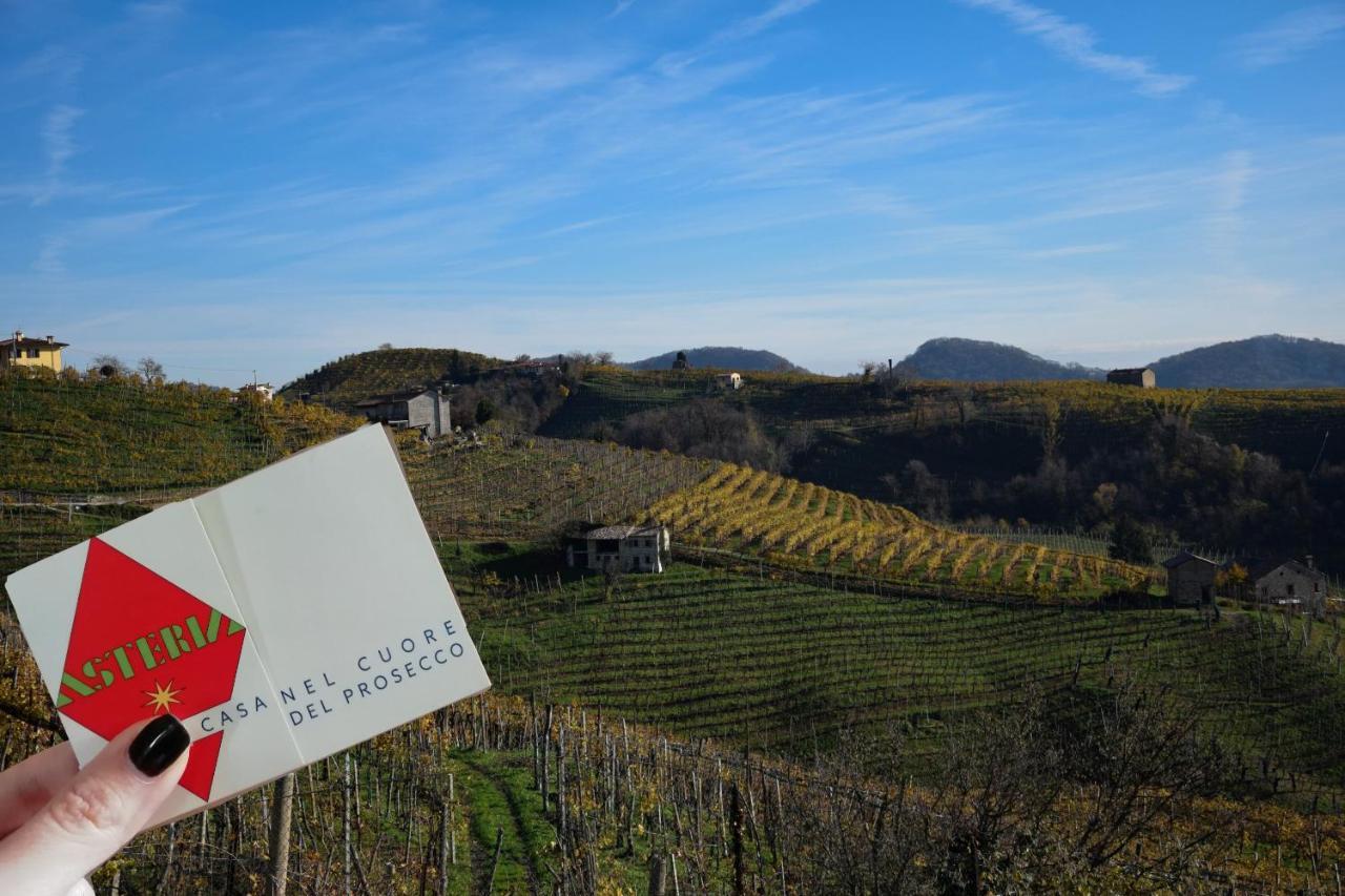 Casa Nel Cuore Del Prosecco Вальдобб'ядене Екстер'єр фото